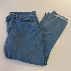 Eileen Fisher Denim with Frayed Edges